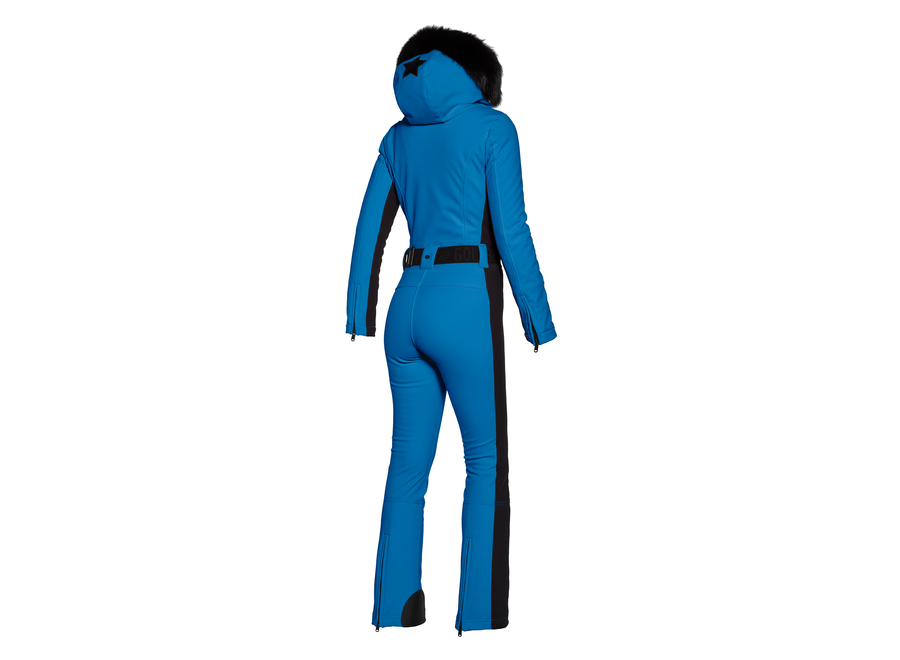 Parry Ski Jumpsuit Faux Border