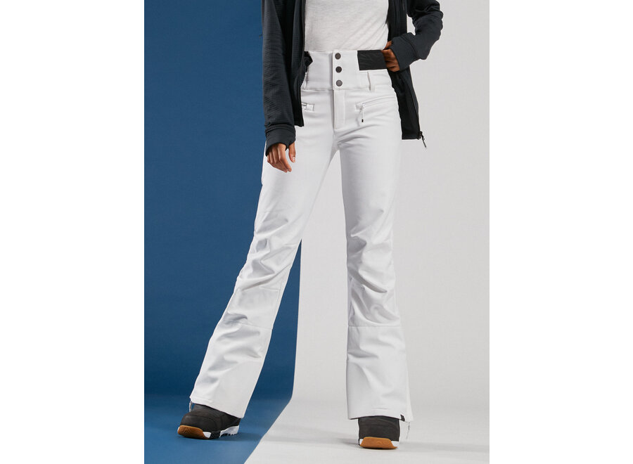 Roxy Women's Rising High Pants - Bright White - Free Style Sport