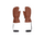 Hilja Mittens - Mocha