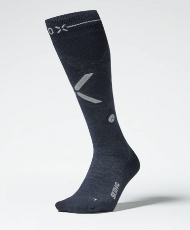 Stox Merino Skiing Socks Women - Navy / Pink Stox Merino Skiing Socks Women - Navy / Pink