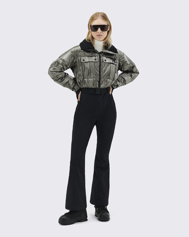 Perfect Moment Helen Ski Suit - Gunmetal Silver