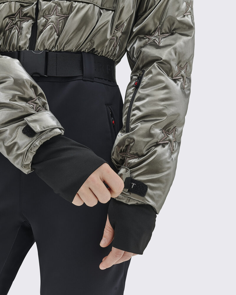 Perfect Moment Helen Ski Suit - Gunmetal Silver