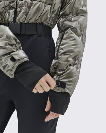 Perfect Moment Helen Ski Suit - Gunmetal Silver