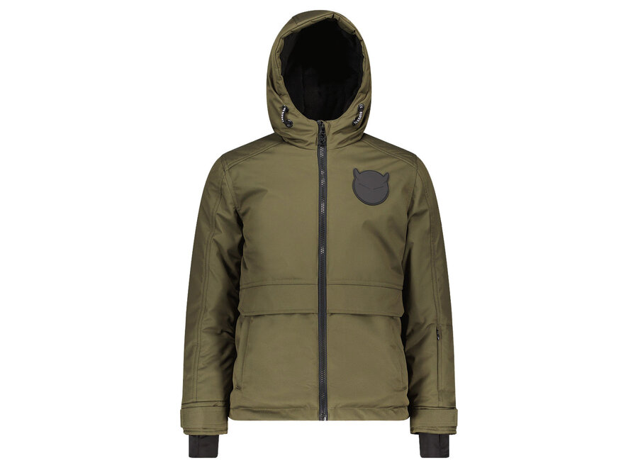 Boy's Space Jacket - Army Green