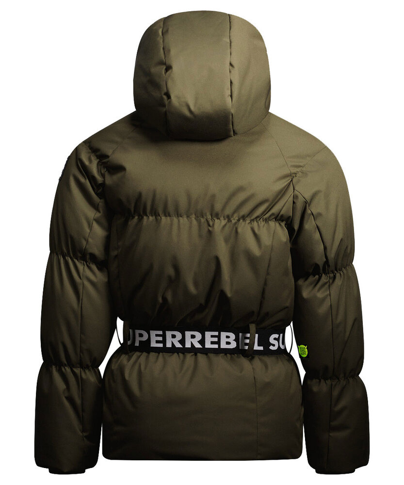 SuperRebel Girl's Puff Jacket - Army Green SuperRebel Girl's Puff Jacket - Army Green