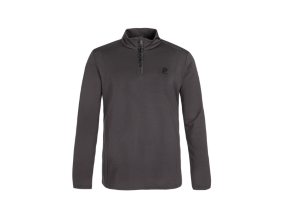 Men's Will 1/4 zip top - Deep Grey