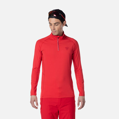 Rossignol Classique 1/2 Zip -  Red