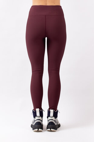 Eivy Icecold Rib Tights - Wine