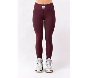 Eivy Icecold Rib Tights - Wine