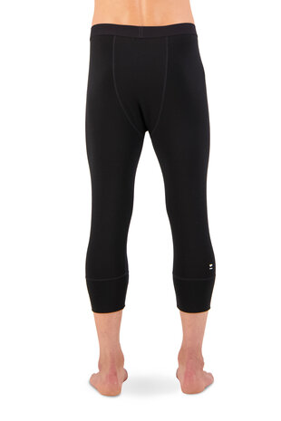Mons Royale Men’S Cascade Merino Base Layer ¾ Legging - Black Mons Royale Men’S Cascade Merino Base Layer ¾ Legging - Black