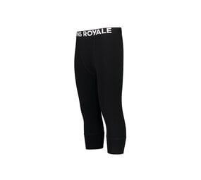 Mons Royale Men’s Cascade Merino Base Layer ¾ Legging - Black