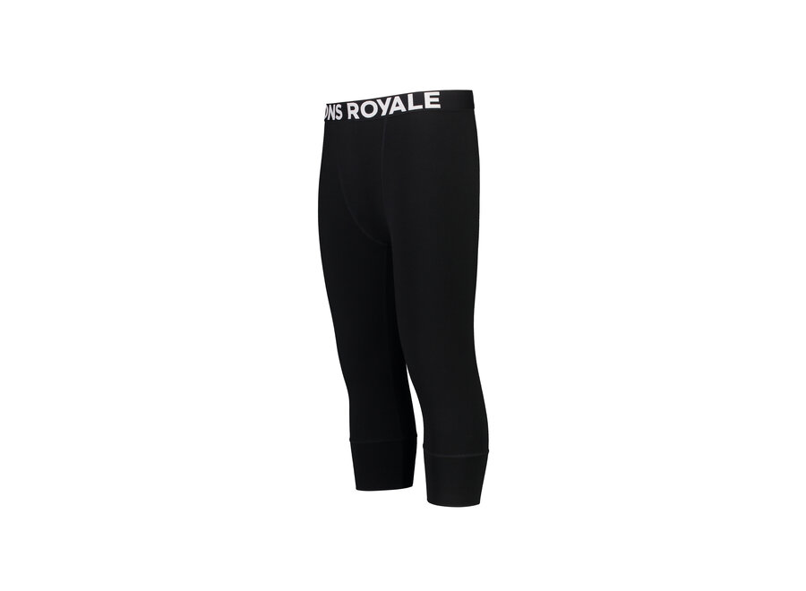 Men’s Cascade Merino Base Layer ¾ Legging - Black