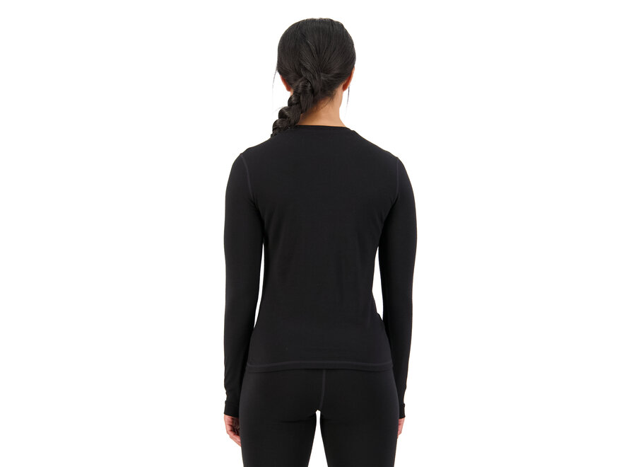 Women's Cascade Merino Flex 200 LS - Black