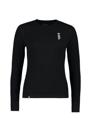 Mons Royale Women’S Cascade Merino Base Layer Long Sleeve - Black Mons Royale Women’S Cascade Merino Base Layer Long Sleeve - Black