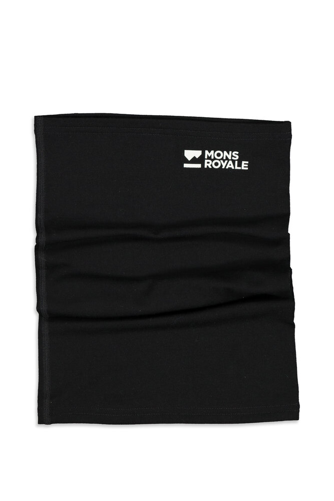 Mons Royale Unisex Daily Dose Merino Neckwarmer – Black Mons Royale Unisex Daily Dose Merino Neckwarmer – Black