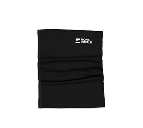 Mons Royale Unisex Daily Dose Merino Neckwarmer – Black Mons Royale Unisex Daily Dose Merino Neckwarmer – Black