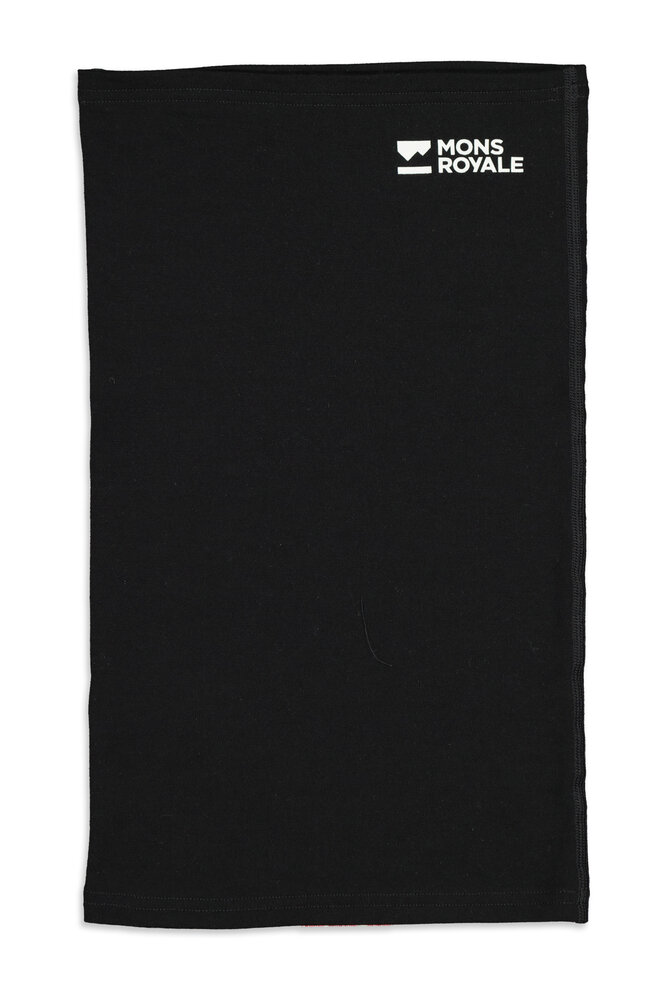 Mons Royale Unisex Daily Dose Merino Neckwarmer – Black Mons Royale Unisex Daily Dose Merino Neckwarmer – Black