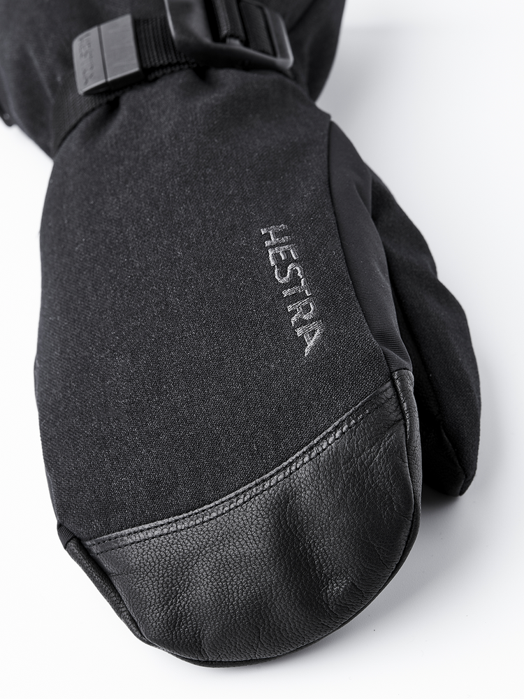 Hestra Powder Gauntlet Mitt - Black Hestra Powder Gauntlet Mitt - Black