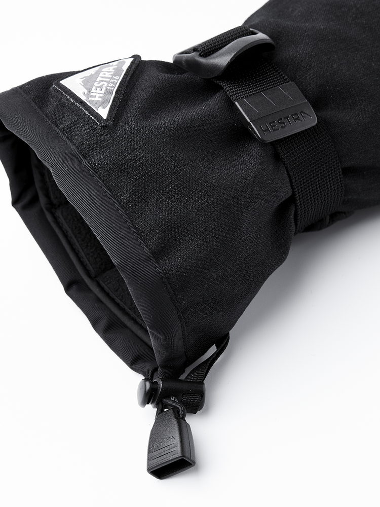 Hestra Powder Gauntlet Mitt - Black Hestra Powder Gauntlet Mitt - Black