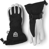 Hestra Heli Ski Female 5 Finger - Black/Offwhite Hestra Heli Ski Female 5 Finger - Black/Offwhite