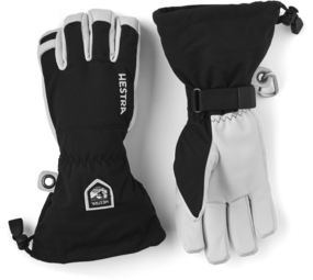 Hestra Army Leather Heli Ski 5 Finger - Black