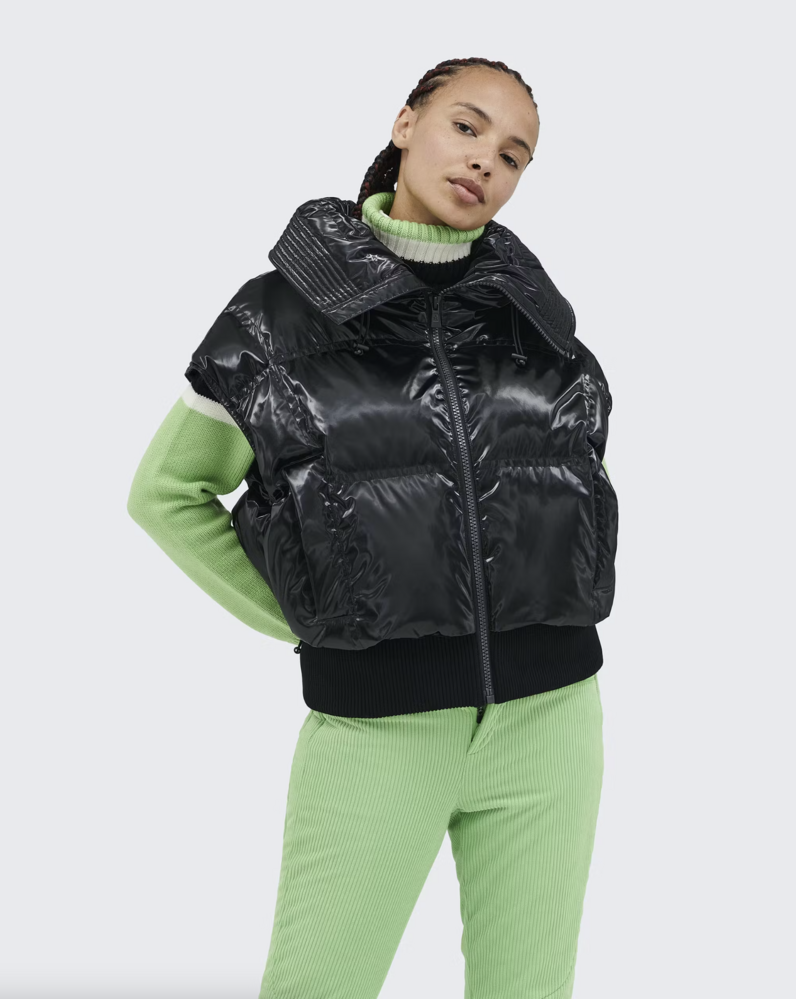 Perfect Moment Sierra Down Vest - Black Liquid