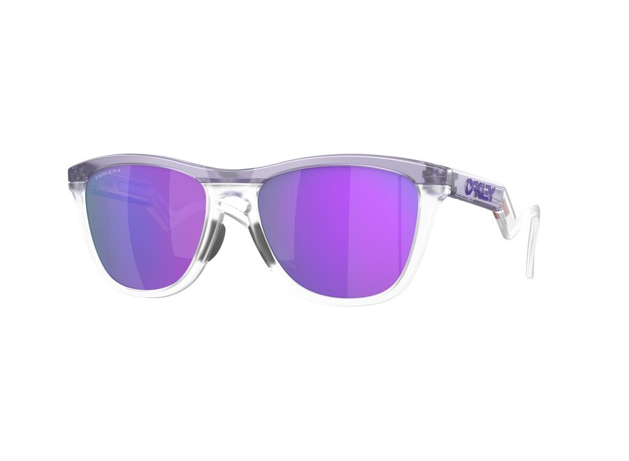 Frogskin Hybrid – Matte Trans Lilac/ Clear w/ Prizm Violet