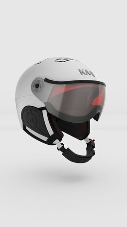 Kask Chrome Visor – White/Silver/ Photo Kask Chrome Visor – White/Silver/ Photo