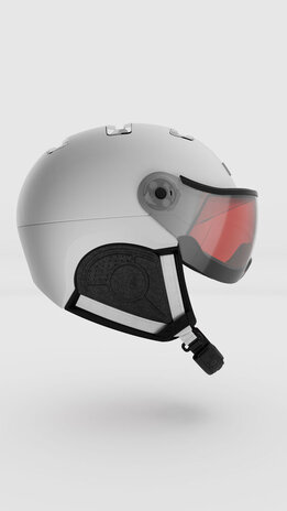 Kask Chrome Visor – White/Silver/ Photo Kask Chrome Visor – White/Silver/ Photo