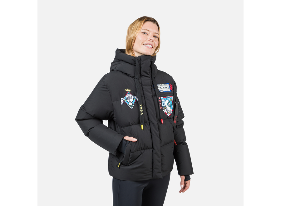 Rossignol Women's JCC Modul Down Bomber Jacket Black Free