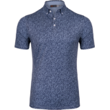 Kjus Lance Printed Polo S/S - Blue Fog/Atlanta Blue Kjus Lance Printed Polo S/S - Blue Fog/Atlanta Blue