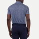 Kjus Lance Printed Polo  S/S - Blue Fog/Atlanta Blue