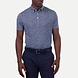 Kjus Lance Printed Polo  S/S - Blue Fog/Atlanta Blue