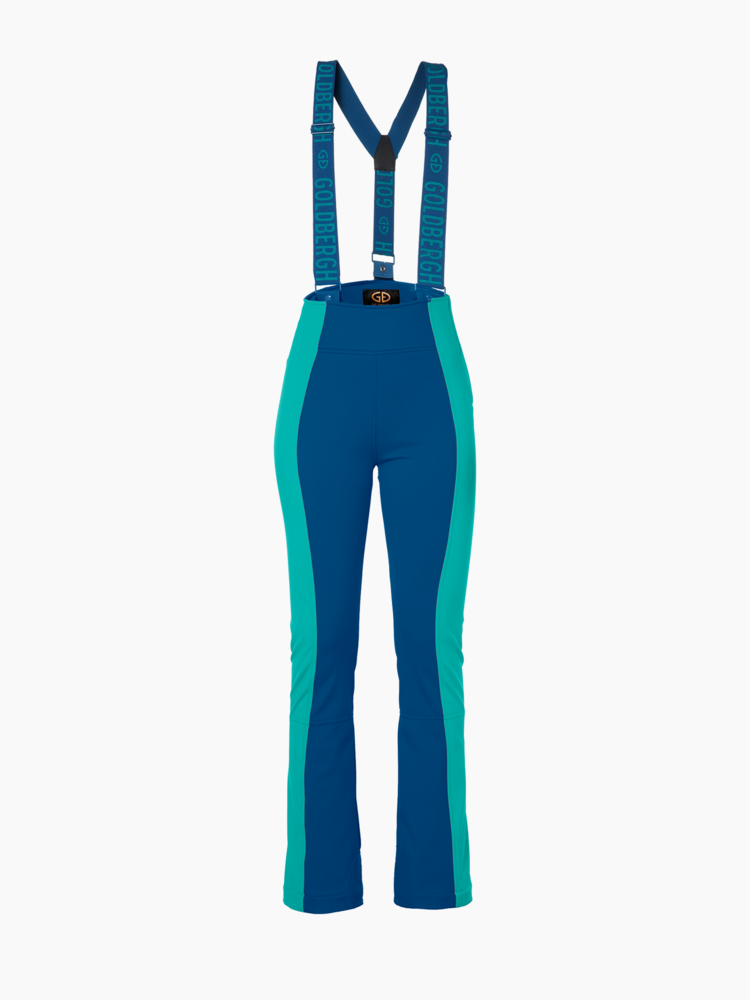 Goldbergh Retro Ski Pants - Deep Teal