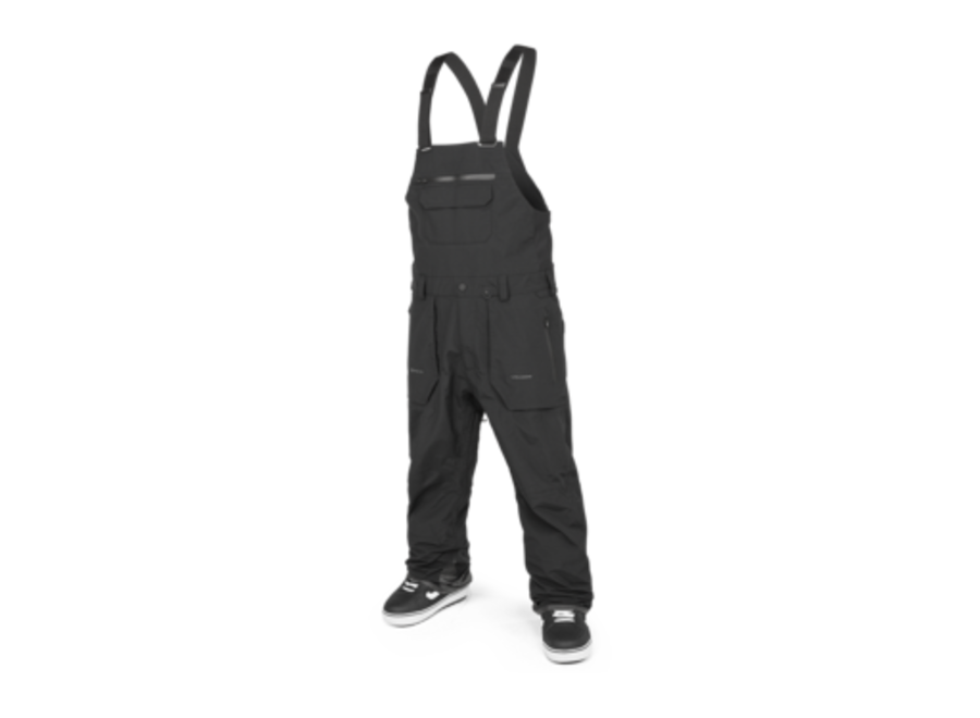 VOLCOM ビブパンツ　XLサイズ　ブラック VOLCOM 23-24 VOLCOM/ボルコム 3L GORE-TEX BIB overhauler