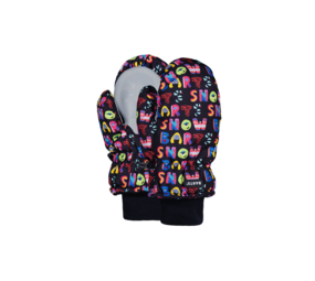 Barts Nylon Mitts Kids - Print Black