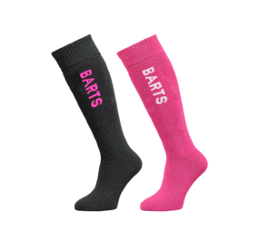 Barts Basic Sock 2 Pack Kids - Anthracite & Fuchsia Barts Basic Sock 2 Pack Kids - Anthracite & Fuchsia