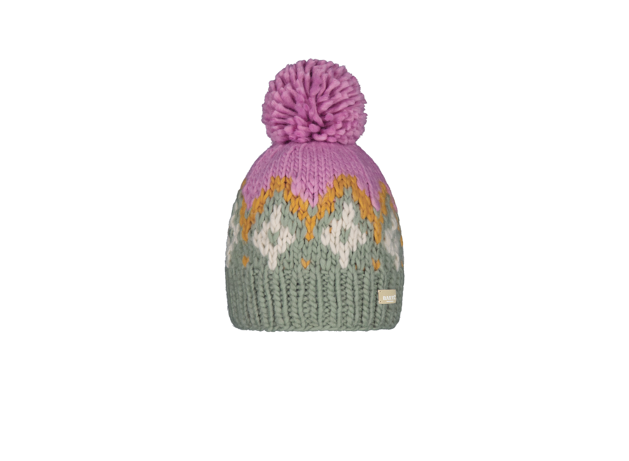 Curley Beanie - Pale Army