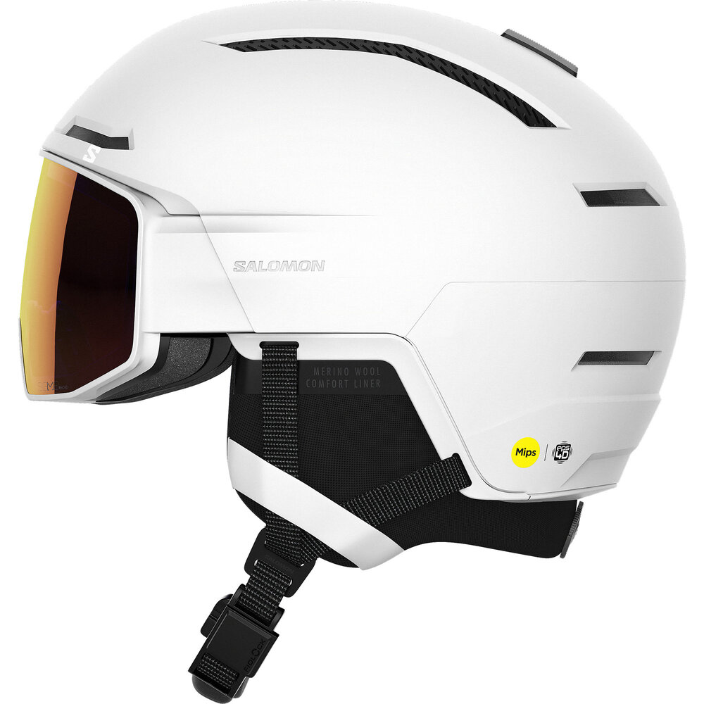 Salomon Driver Prime Sigma Photo Mips - White Salomon Driver Prime Sigma Photo Mips - White