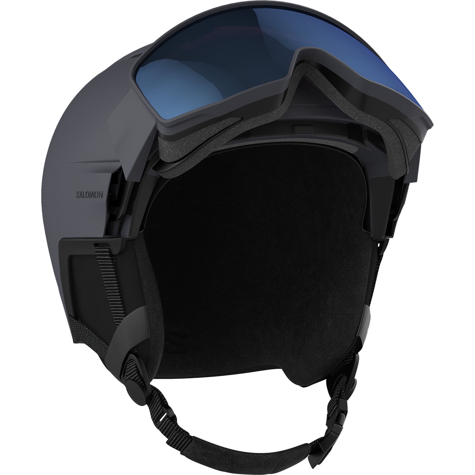 1692712-SALOMON/DRIVER PRO SIGMA Ebony ユニセックス スノーヘルメット バイザー付き/L5962 DRIVER PRO SIGMA – サロモン公式オンラインストア