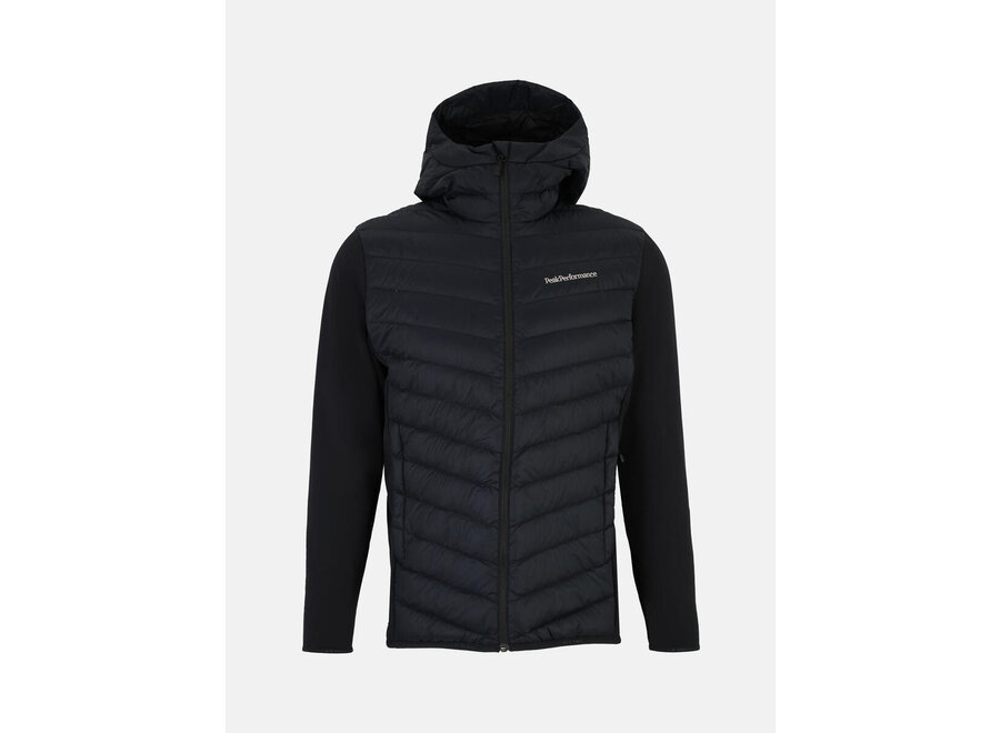 Men's Frost Down Hybrid Hood - Black