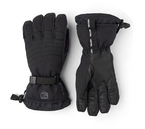Hestra Gore-Tex Perform 5 Finger - Black/Black