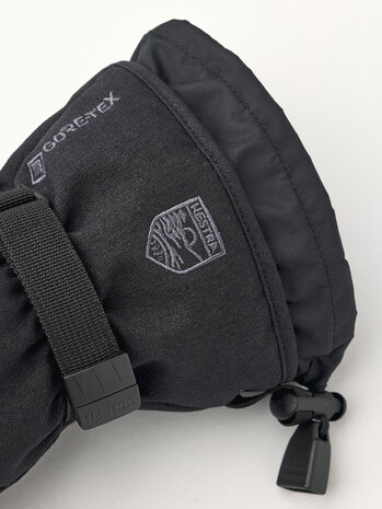 Hestra Gore-Tex Perform 5 Finger - Black/Black Hestra Gore-Tex Perform 5 Finger - Black/Black