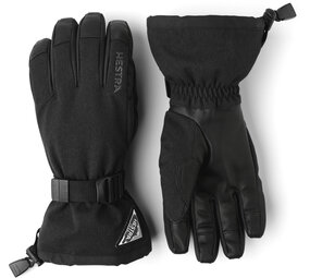 Hestra Powder Gauntlet 5 Finger - Black Hestra Powder Gauntlet 5 Finger - Black