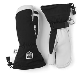 Hestra Army Leather Heli Ski 3 Finger - Black Hestra Army Leather Heli Ski 3 Finger - Black