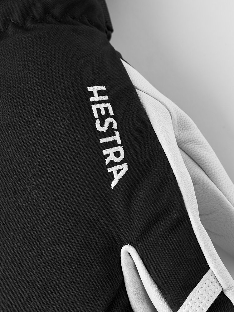 Hestra Army Leather Heli Ski 3 Finger - Black