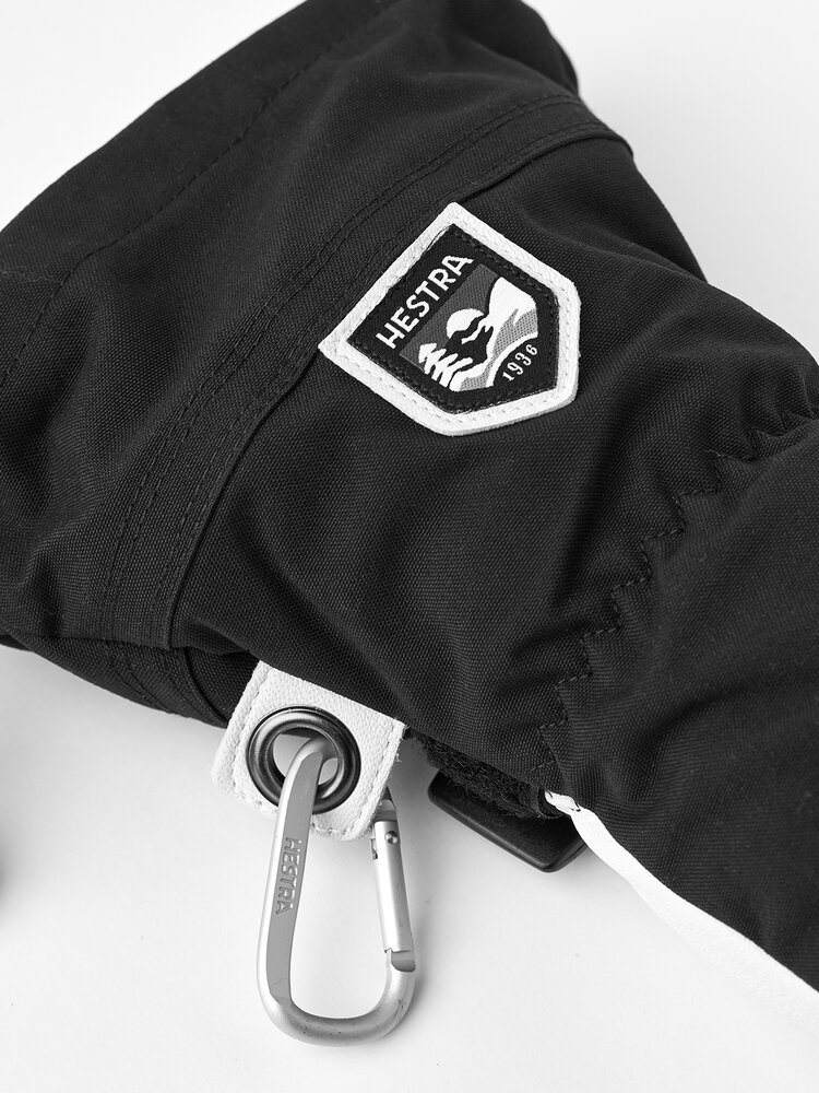 Hestra Army Leather Heli Ski 3 Finger - Black