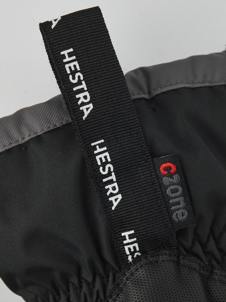 Hestra Gauntlet Czone Jr. 5 Finger - Black/Graphite