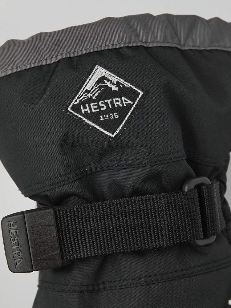 Hestra Gauntlet Czone Jr. 5 Finger - Black/Graphite