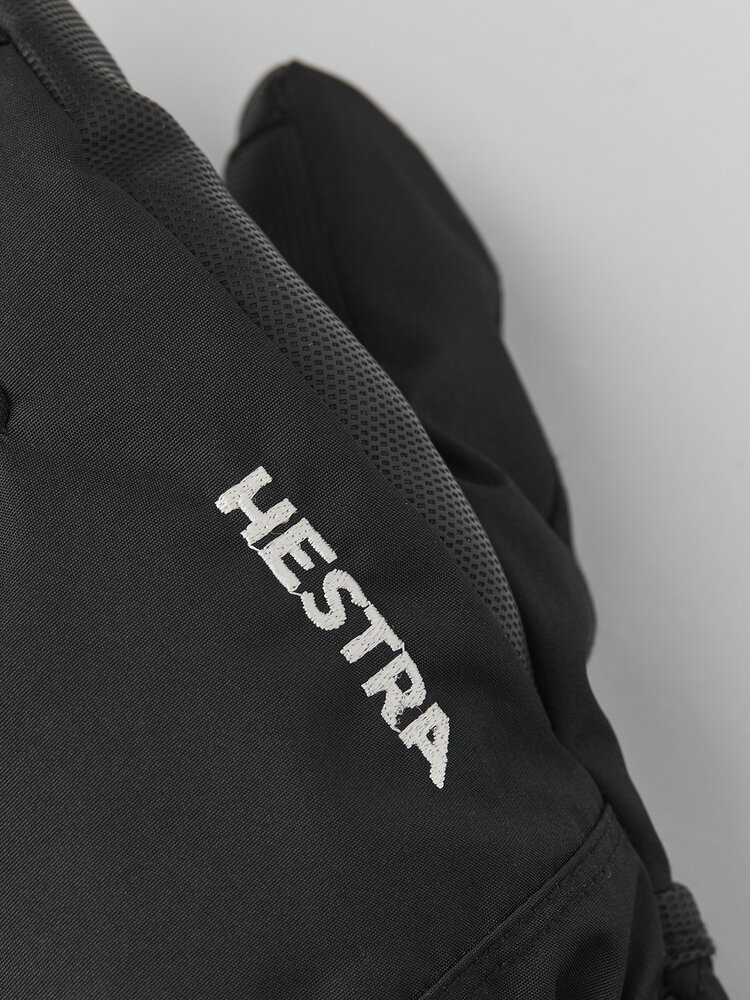 Hestra Gauntlet Czone Jr. 5 Finger - Black/Graphite